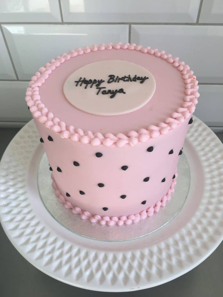 Pink and Black Birthday